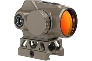 Feyachi V90 2 MOA Red Dot Sight Shake Awake Red Dot Scope Waterproof Rifle Scope 1 x 25mm