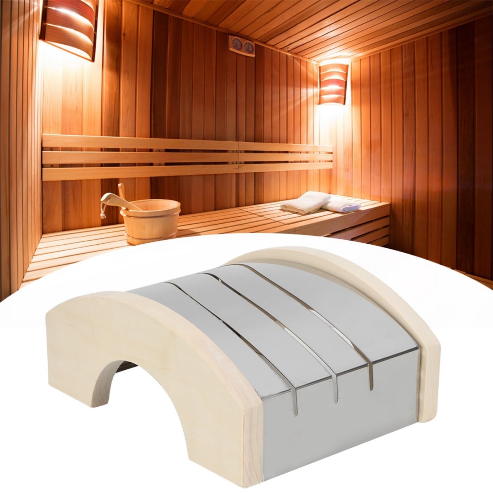 BLLBOO Sauna Room Lampshade Sauna Lamp Shade Anti Explosion Light Lamp Shade Sauna Supplies Accessories
