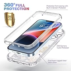 Diaclara Designed for iPhone 14 Plus Case, Full