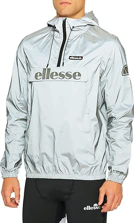 ellesse berto rain jacket black
