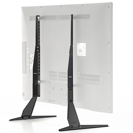 FITUEYES Tisch Universal TV Ständer Fernseher Standfuß Fernsehtisch TV Halterung für LED LCD 37 bis 60 Zoll höhenverstellbar 