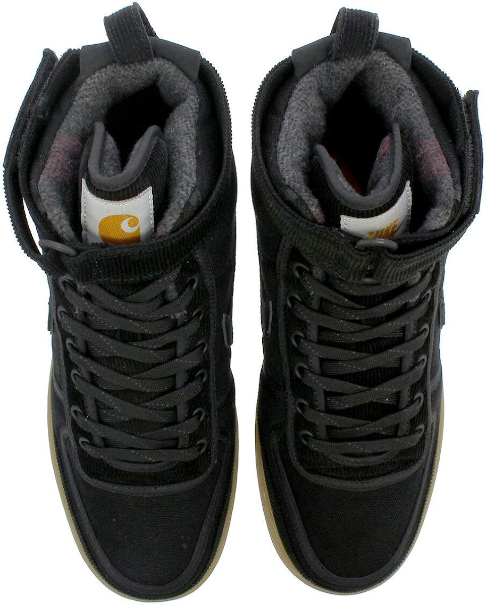 carhartt wip x nike vandal high supreme black gum