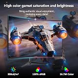 Z Edge UG27Q 27 Inch QHD Curved Gaming Monitor 165Hz 1ms MPRT FreeSync view 4