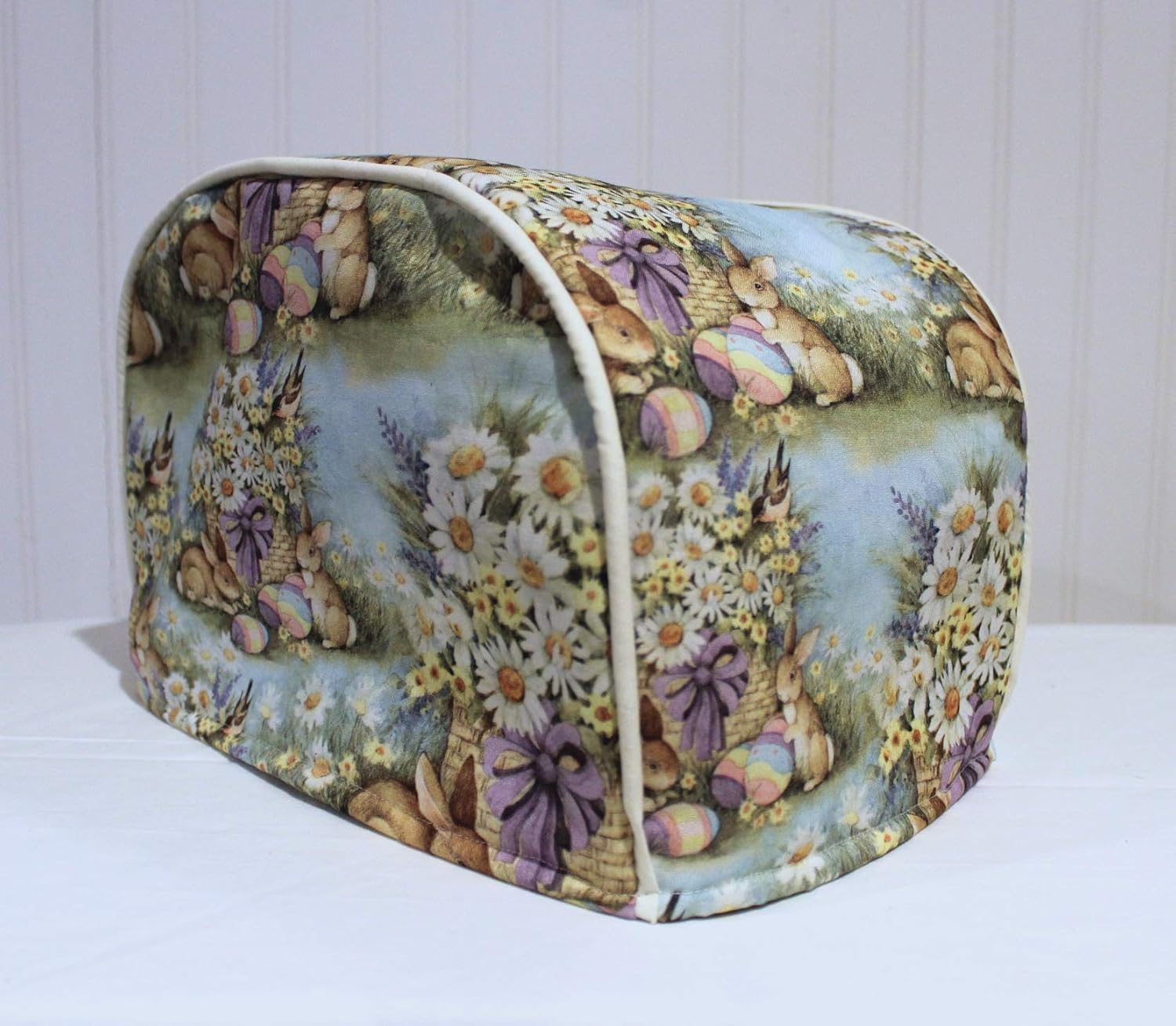 Simple Home Inspirations Garden Bunnies Toaster Cover (4 Slice Long Slot)