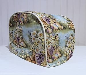 Simple Home Inspirations Garden Bunnies Toaster Cover (4 Slice Long Slot)