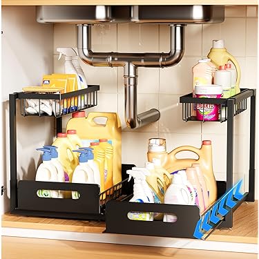 Organising under Kitchen Sink: Transform Chaos to Order