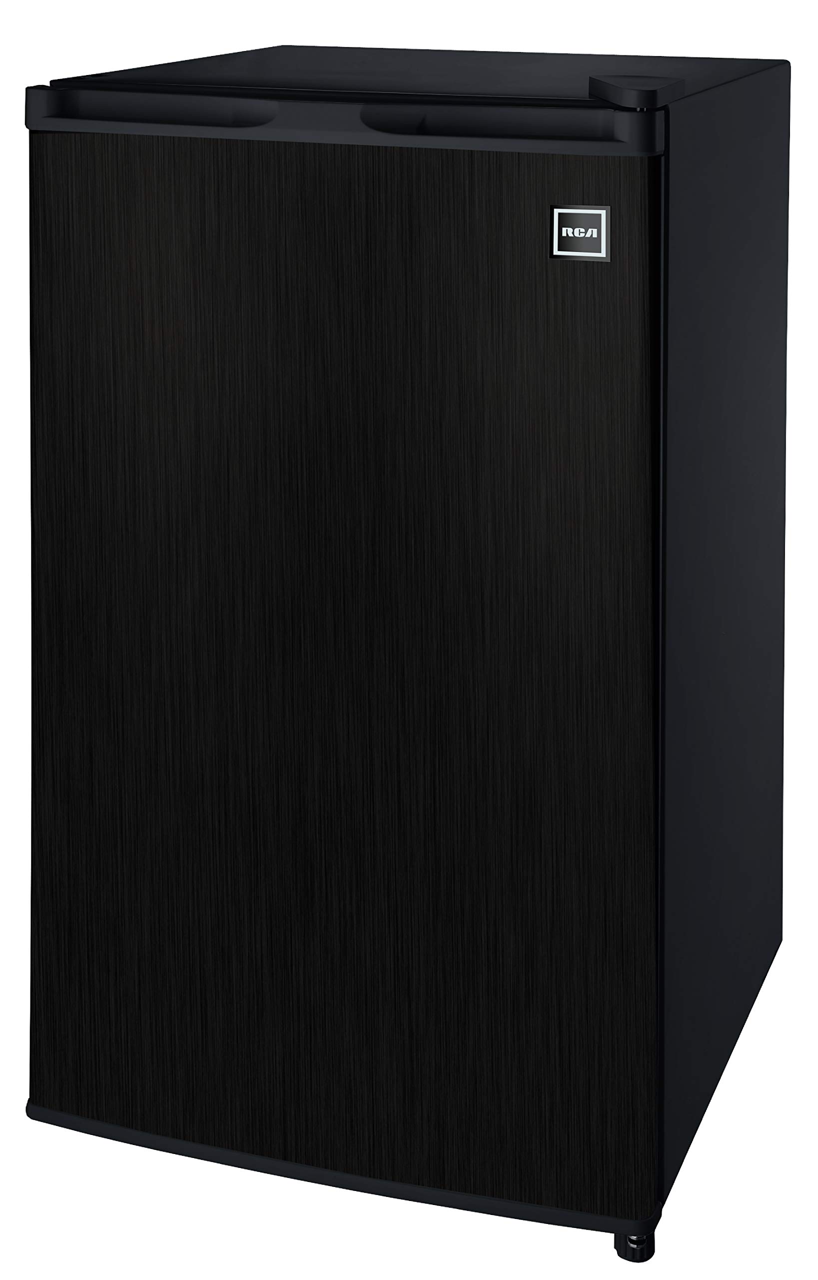 ARCTIC CHEF ACFR335, 3.2 Cu Ft Compact Design Mini Fridge with Freezer, Stainless, Black SS