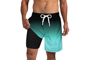 Cozople Mens Swim Trunks 7Inch with Compression Liner Quick Dry Swimsuit Swim Shorts Phone Pocket Swimwear