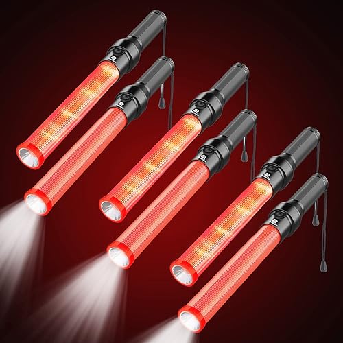 Aazon.co: HiGiant 10 Pack 21 Inches LED Traffic Control Baton, Red - View #5