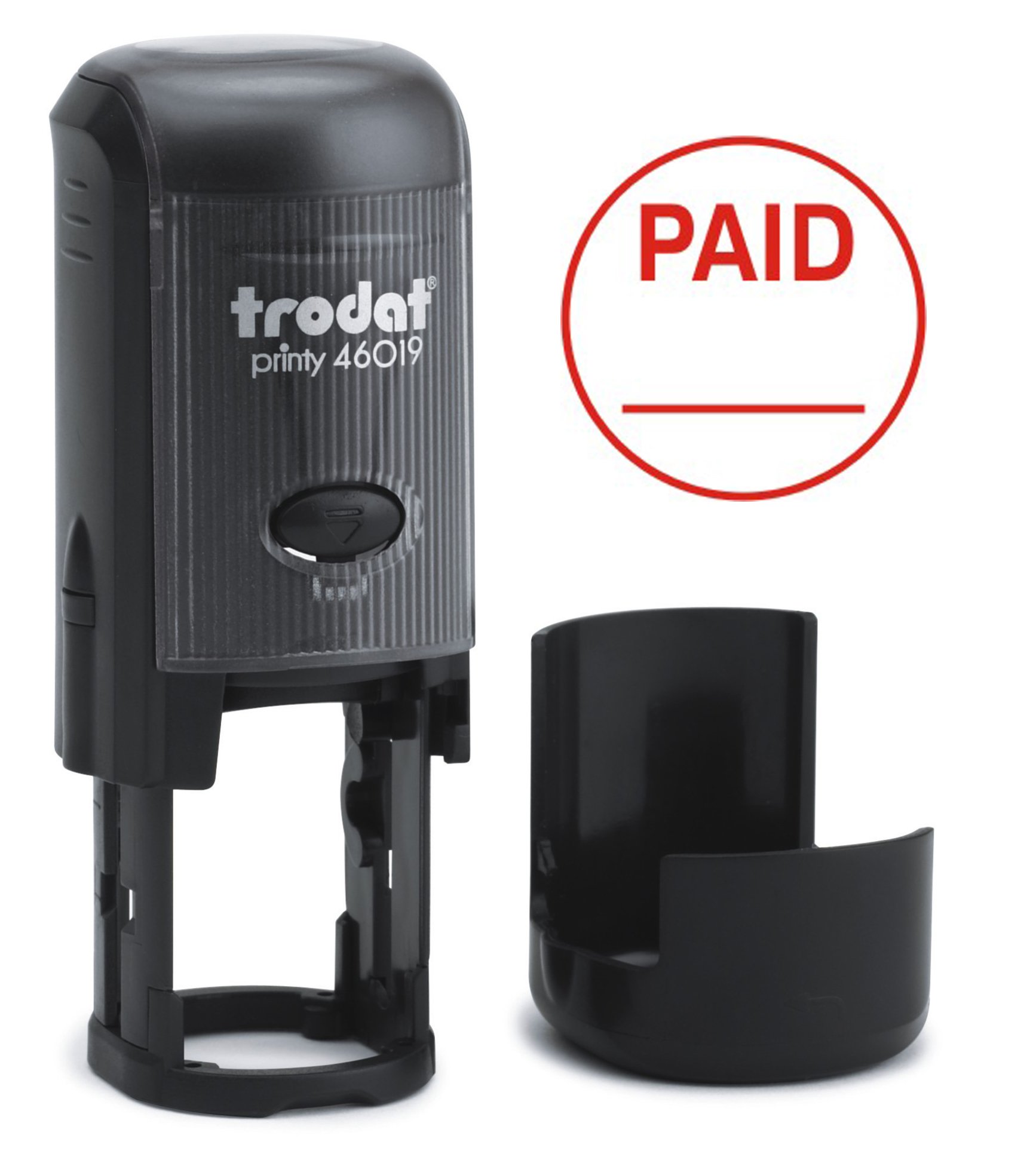 Trodat Printy 46019 "PAID" Self Inking Stamp