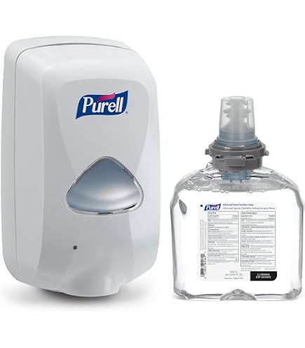 Amazon.com : GOJO 539202 Purell Refill, for TFX Dispenser, 1200 ml