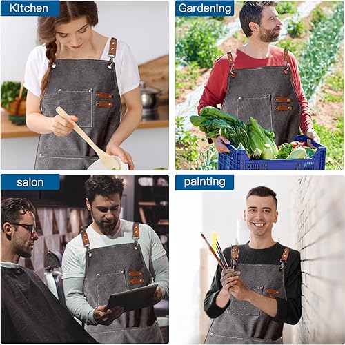 kitchen aprons canvas cooking apron