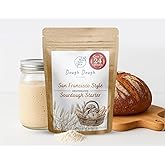 Dehydrated Sourdough Starter San Francisco Sourdough Culture for Artisan Bread, 24 Hour Activation, Easy Kit for Beginners, 15 g Dried Sourdough Starter Packet