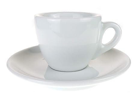 Moka Consorten Extra dickwandige italienische Espressotasse »Verona« (0,85 cm Tassenwand/max. 65 ml), handgemacht (6 Tassen &