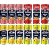 San Pellegrino Sparkling Fruit Beverages Variety Pack - 11.15 Fl Oz Cans (12 Pack)