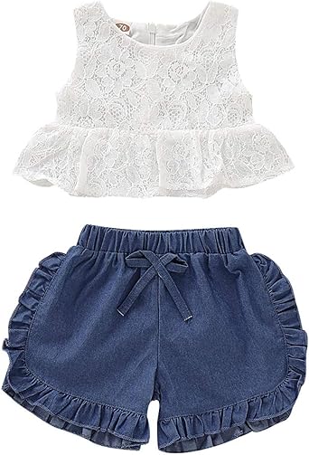 newborn denim shorts