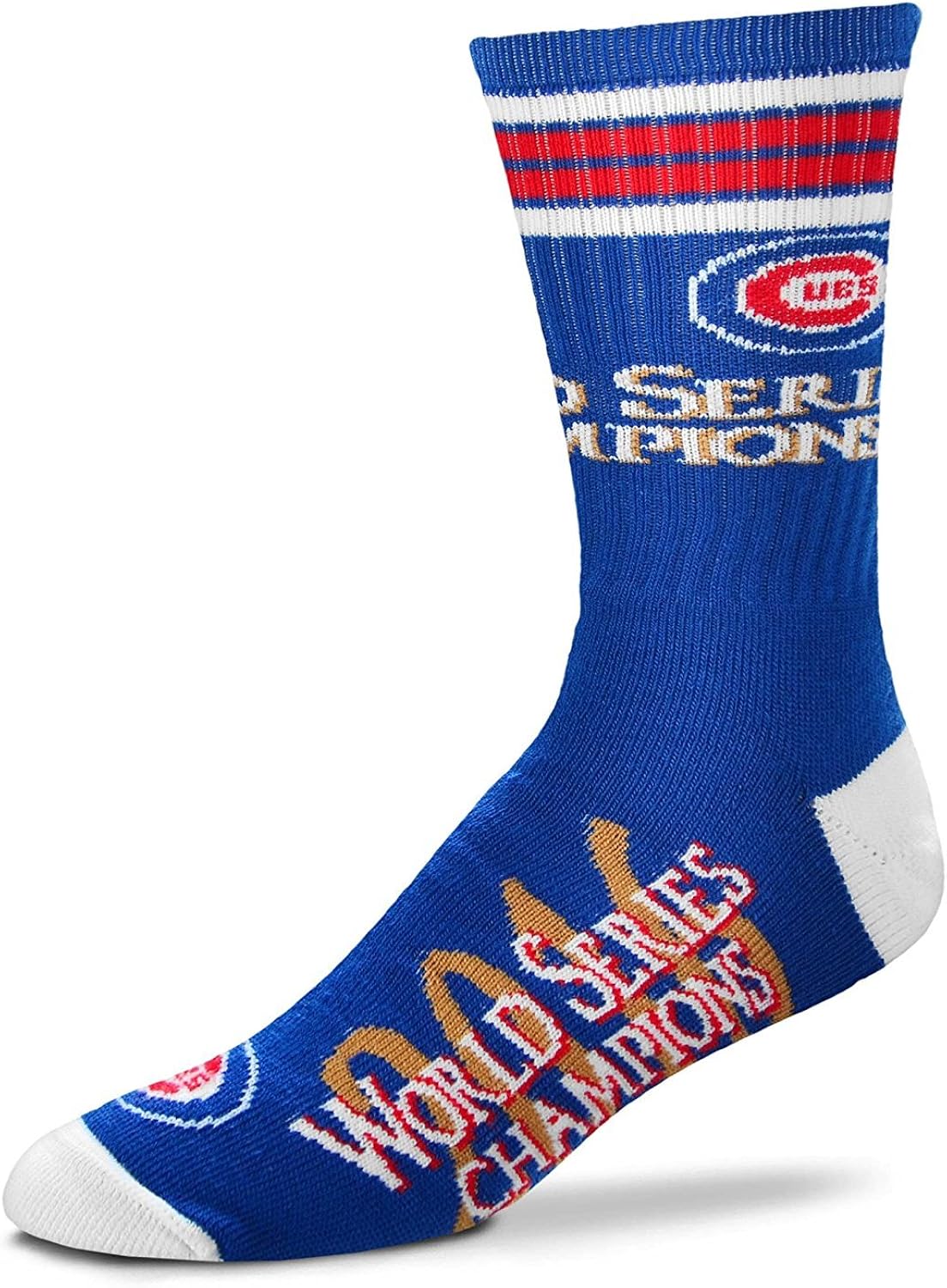 Chicago Cubs World Series Champions 4 Stripe Youth Size