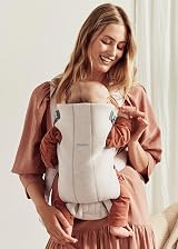 BabyBjörn Baby Carrier Mini 3D Jersey Light Beige Brand New view 6