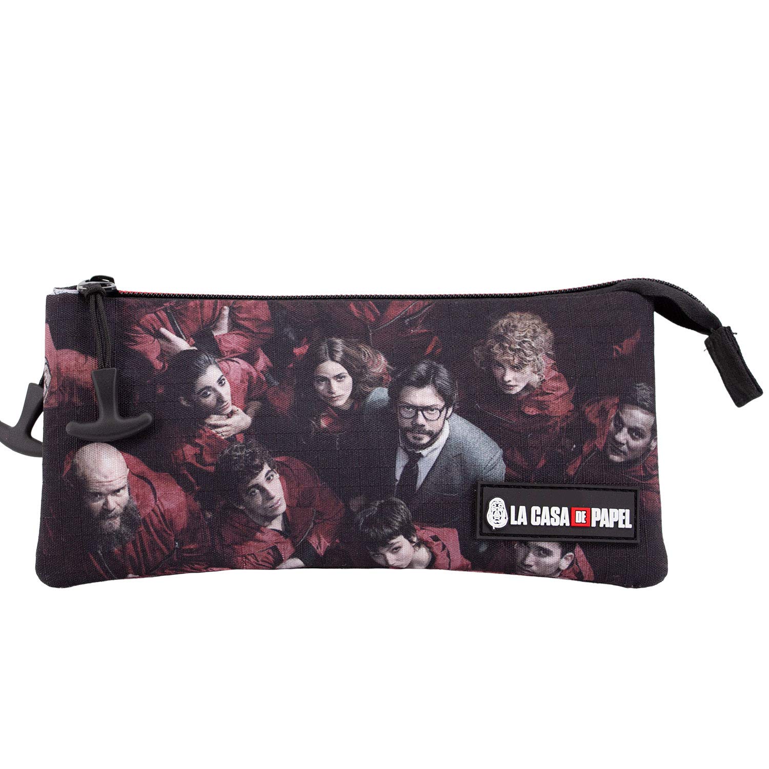 Money Heist Together karactermania -Triple HS Pencil Case, Multicolour
