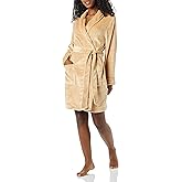Amazon Essentials Women's Mid-Length Plush Robe (Available in Plus Size)