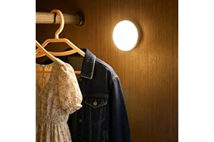 LED Closet Lights Motion Sensor Step Light, Dimmable Under Cabinet Lighting for Wardrobe Kitchen