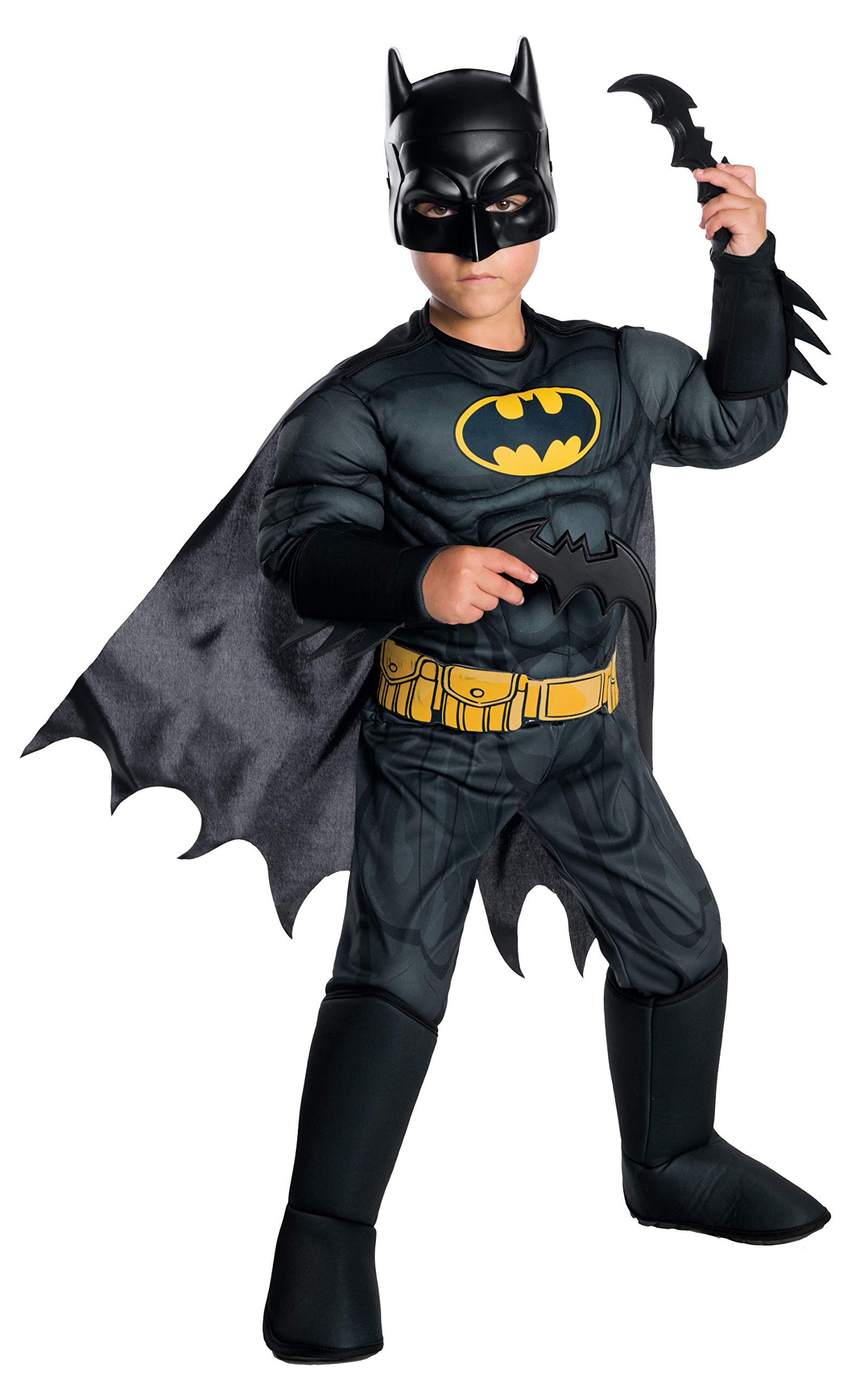 Rubie&amp;#39;s Boys DC Comics Deluxe Batman Costume, X-Small