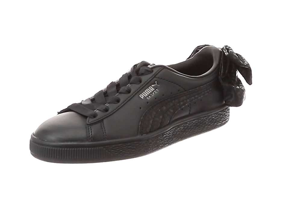 puma basket bow trainers
