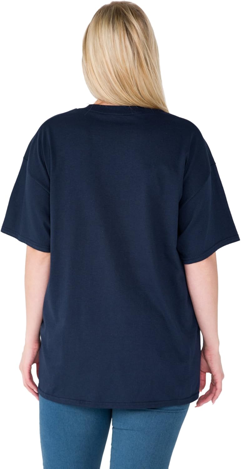 Disney Women's Plus Size T-Shirt Eeyore What's Not to Love Print Navy Blue: Clothing