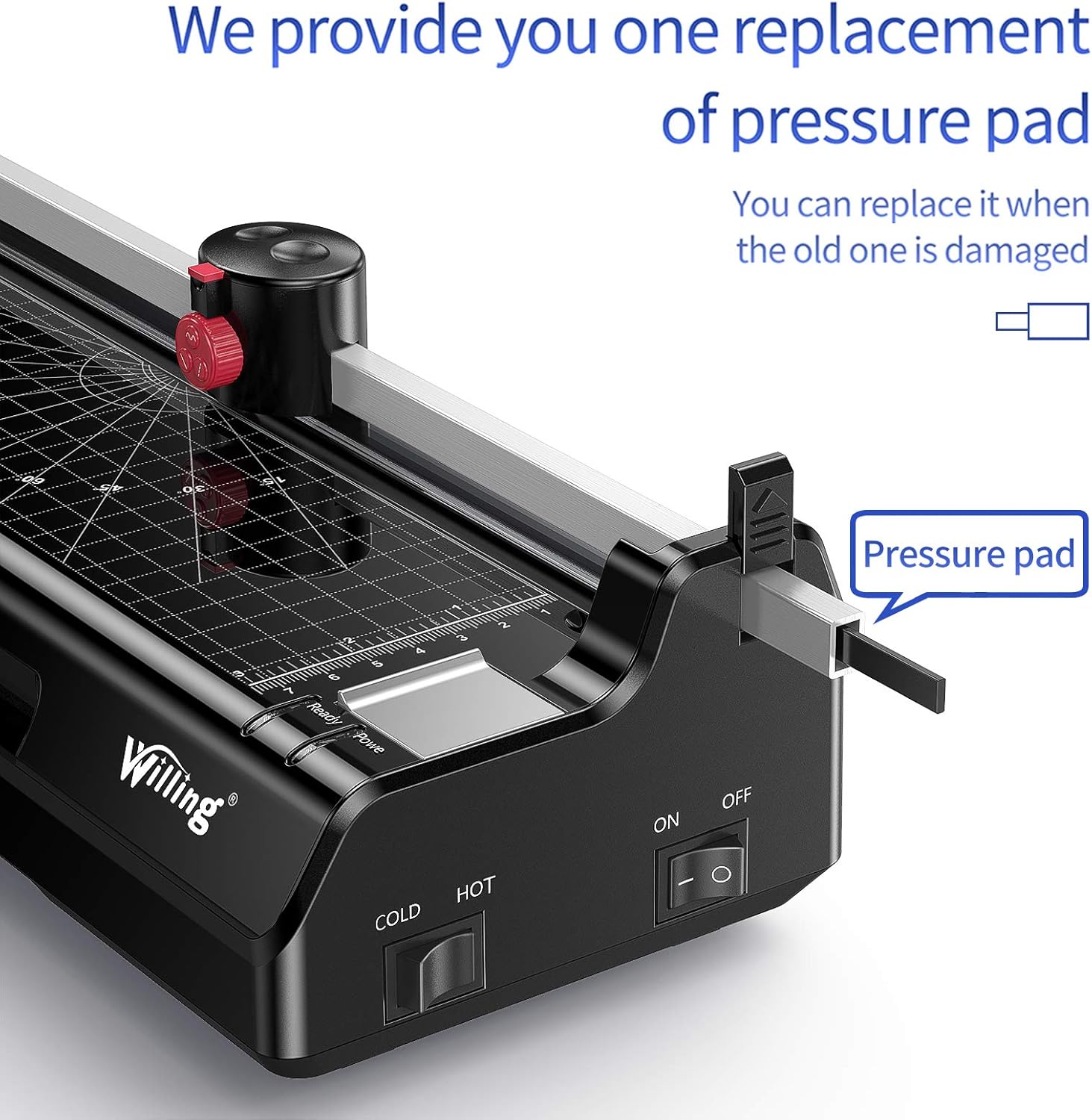 Laminator Machine, Willing A4 Laminator with 20 Laminating Pouches A4