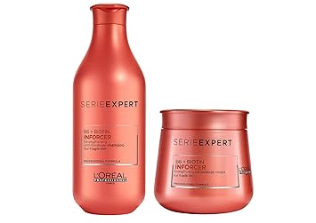L'Oreal Serie Expert B6 + Biotin Inforcer Shampoo + Masque (300 and 250 ml)