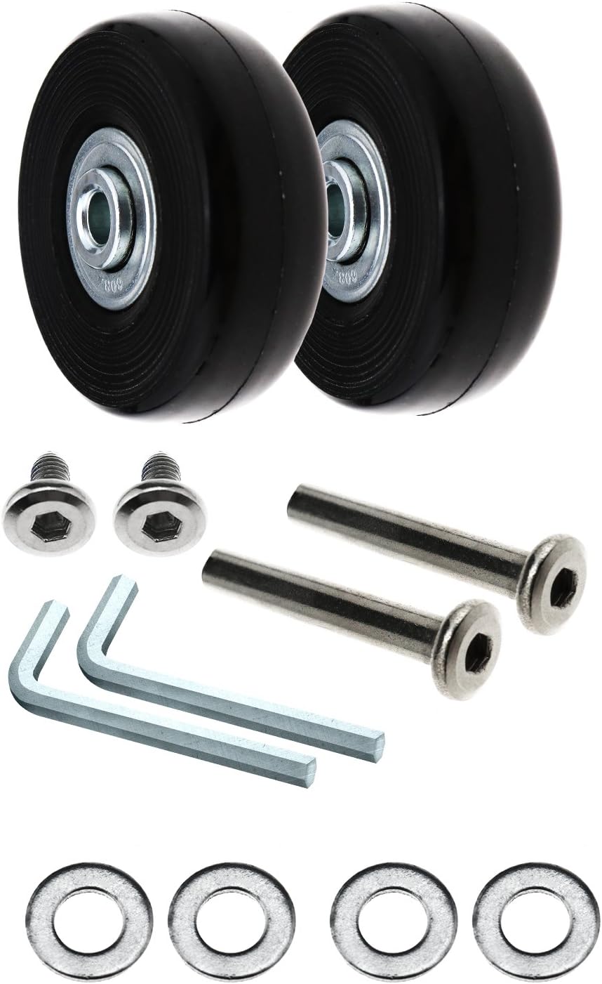 50mm luggage wheels