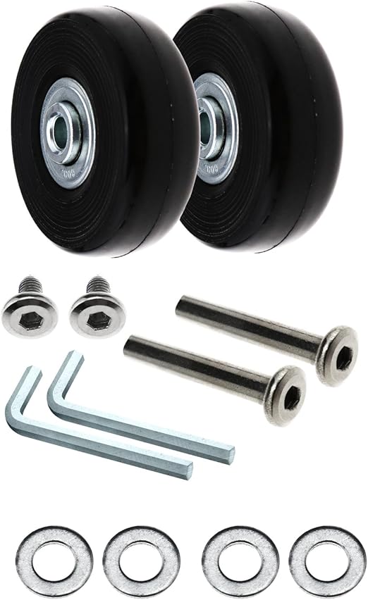 suitcase wheels amazon