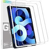 Luckymore Screen Protector for iPad Air 4 (4th generation, 10.9 inch 2020), 2 PACK iPad Pro 11 Screen Protector Tempered Glas