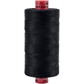 Mettler Metrosene 100% Core Spun Polyester Thread, 1, 097 yd, Black