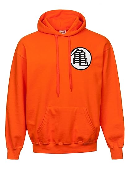 Dragon Ball Hoodie Kaio Kame Kapuzen Pullover orange