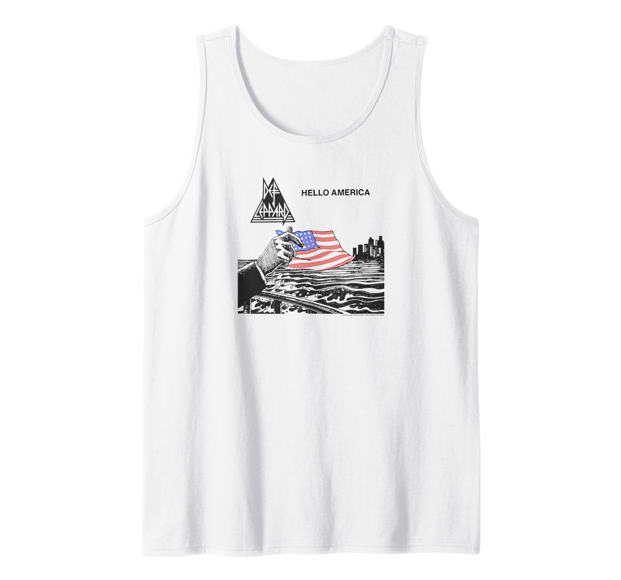 Def Leppard - Hello America Tank Top