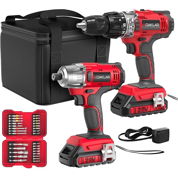Power Tool Combo Kits SKIL 20V Drill Impact Driver Combo Kit