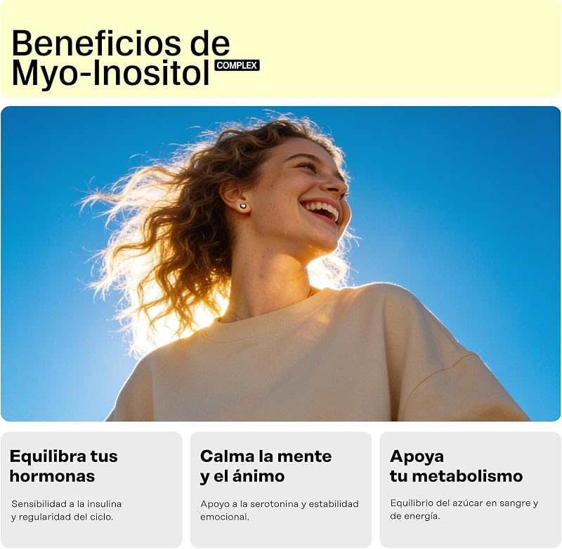 420 Comprimidos Myo Inositol 4000mg con Vit B6 + Vit B9 + Cromo | 4 en 1 — foto 6 de 7