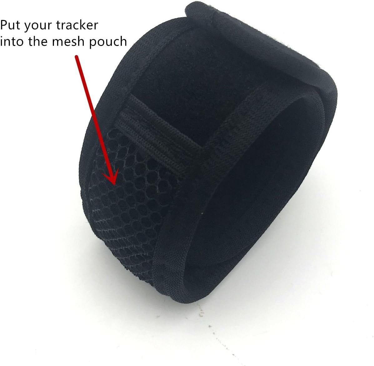 Wommty Hook&Loop Armbband&Ankleband for Fitbit Flex/2,One,Charge2,Alta (11inch) - Image 4