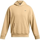 Under Armour Icon Heavyweight Fleece Wash Oversized Hoodie S, beige, S