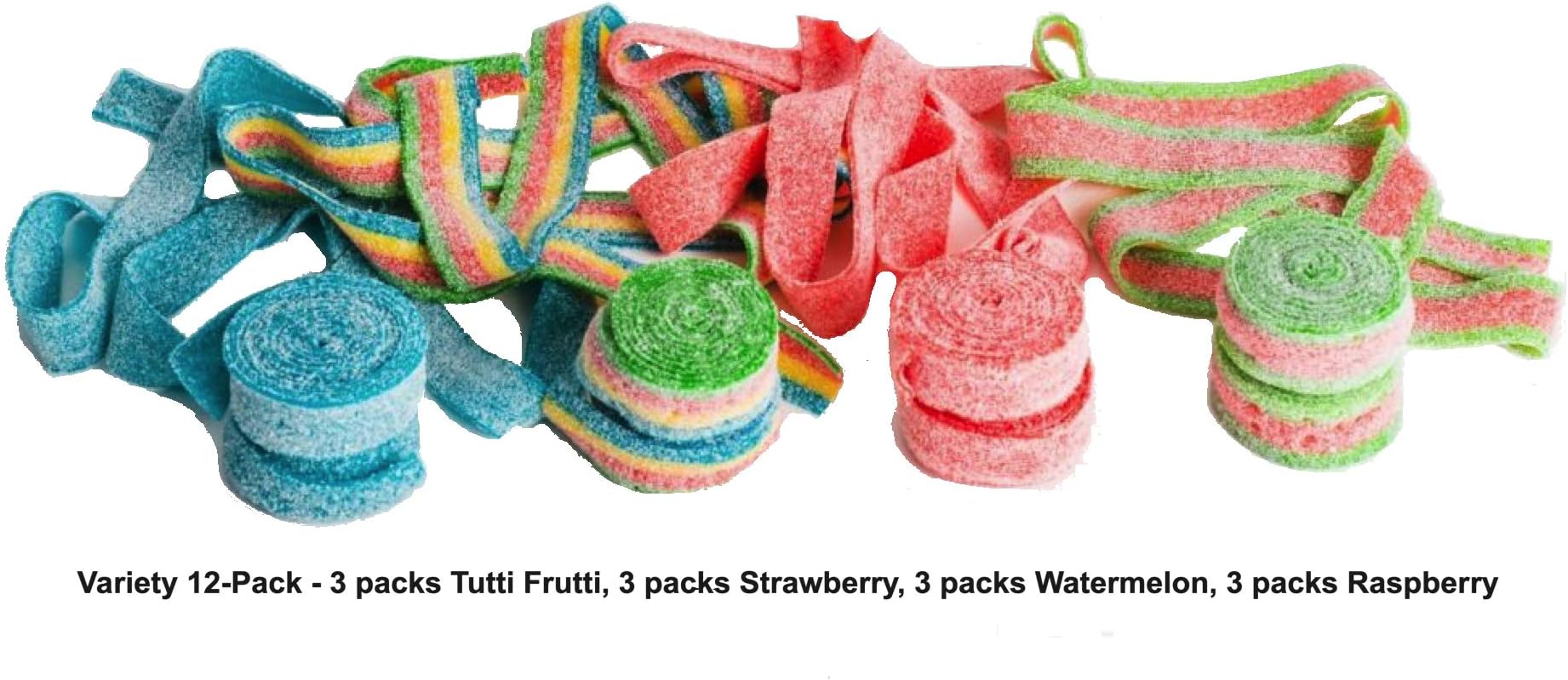 Fini Extra Sour Candy Roller Bulk Candy 12 Pack Individually Wrapped