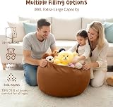 Nobildonna 3 ft Bean Bag Chair Cover 300L Storage Corduroy No Filler view 6