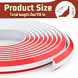 Fixmend TPE Quadrant Trim 19x13mm Self-Adhesive Wall Corner Beading White 3m view 2