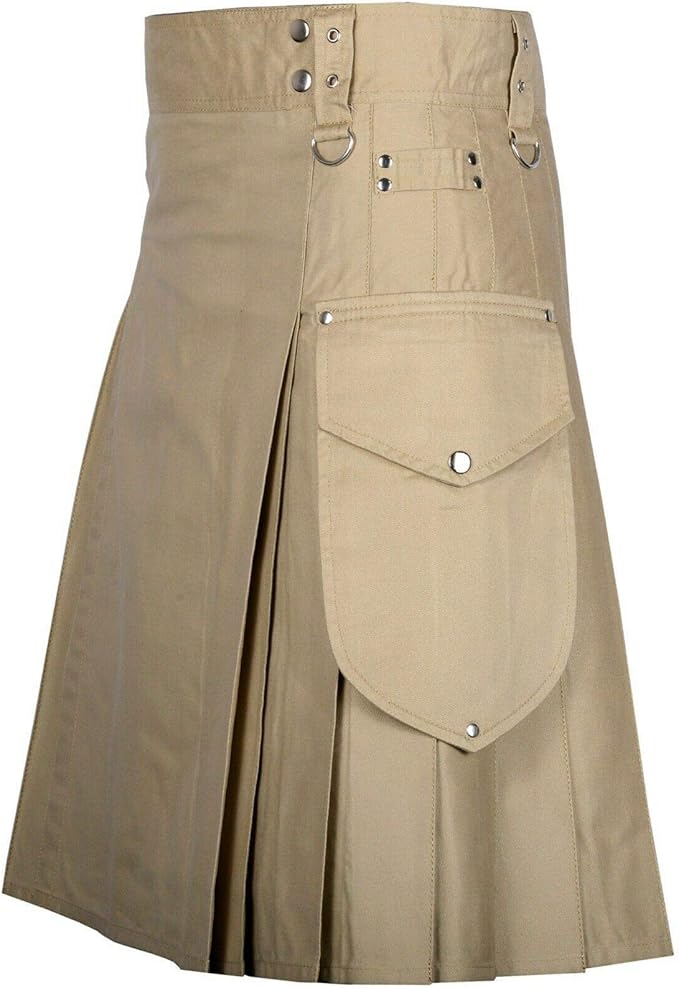 Kilt for Men Active Men's Cargo Fashion Utility Kilts Amazon.co.uk