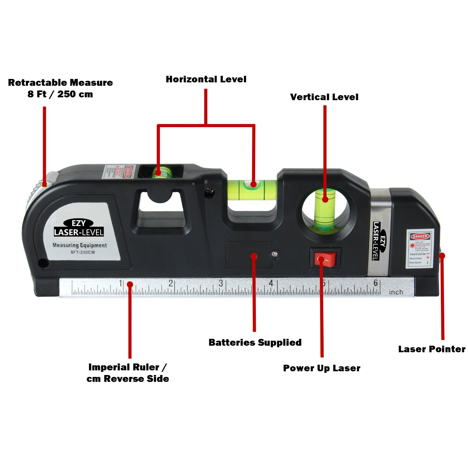 EZY The Best Laser Level For Home Use Straight Line Picture