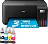 Epson EcoTank ET-2860 Printer Wireless A4 Print Copy Scan Ink Included