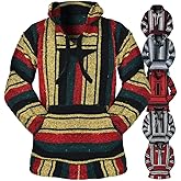 Mexican Baja Hoodie – Classic Drug Rug Pullover Sweater | Baja Hoodie for Men & Women | Mens & Plus Size Options Available