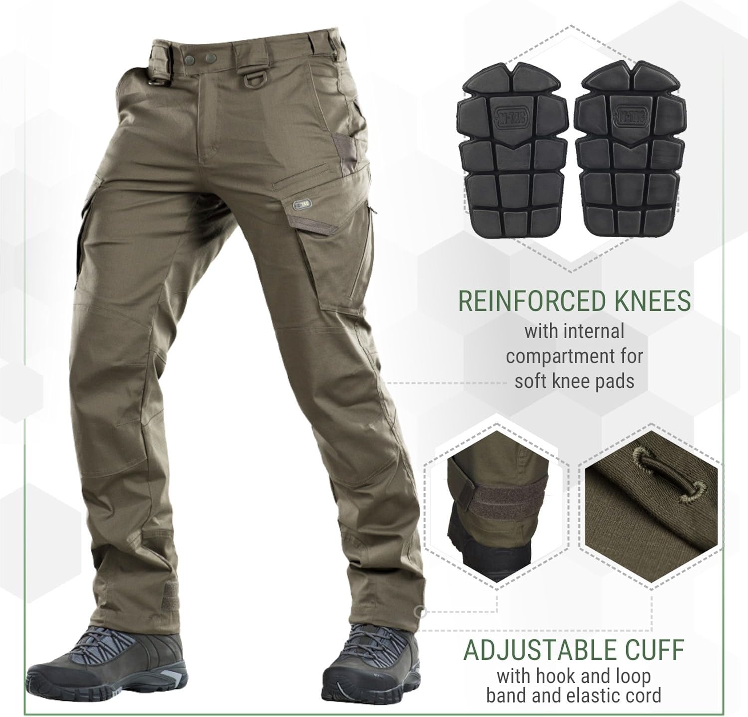 Aggressor Flex - Tactical Pants - Men Cotton with Cargo Pockets at  Men’s Clothing store