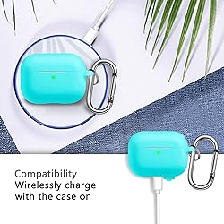 R-fun AirPods Pro Case Cover with Keychain, Full