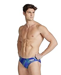 ARENA Men’s Swim Brief Halftone Team Print